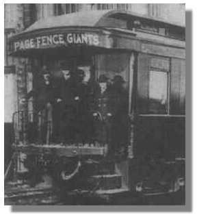 1895 : Page Fence Giants, Early Black Baseball Squad from Adrian, Michigan, Plays First Game